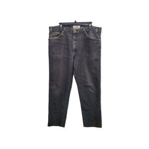 Levi's 540 Flex Mens True Vintage 90s Black Acid Wash Jeans Bronze Tab USA 38x29